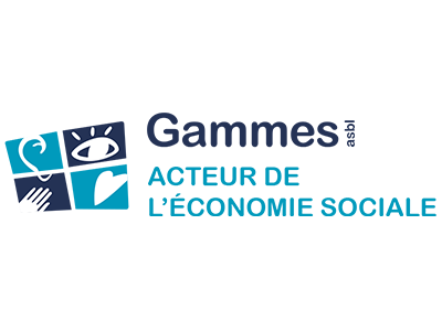 Logo Gammes asbl Acteur de l'économie sociale